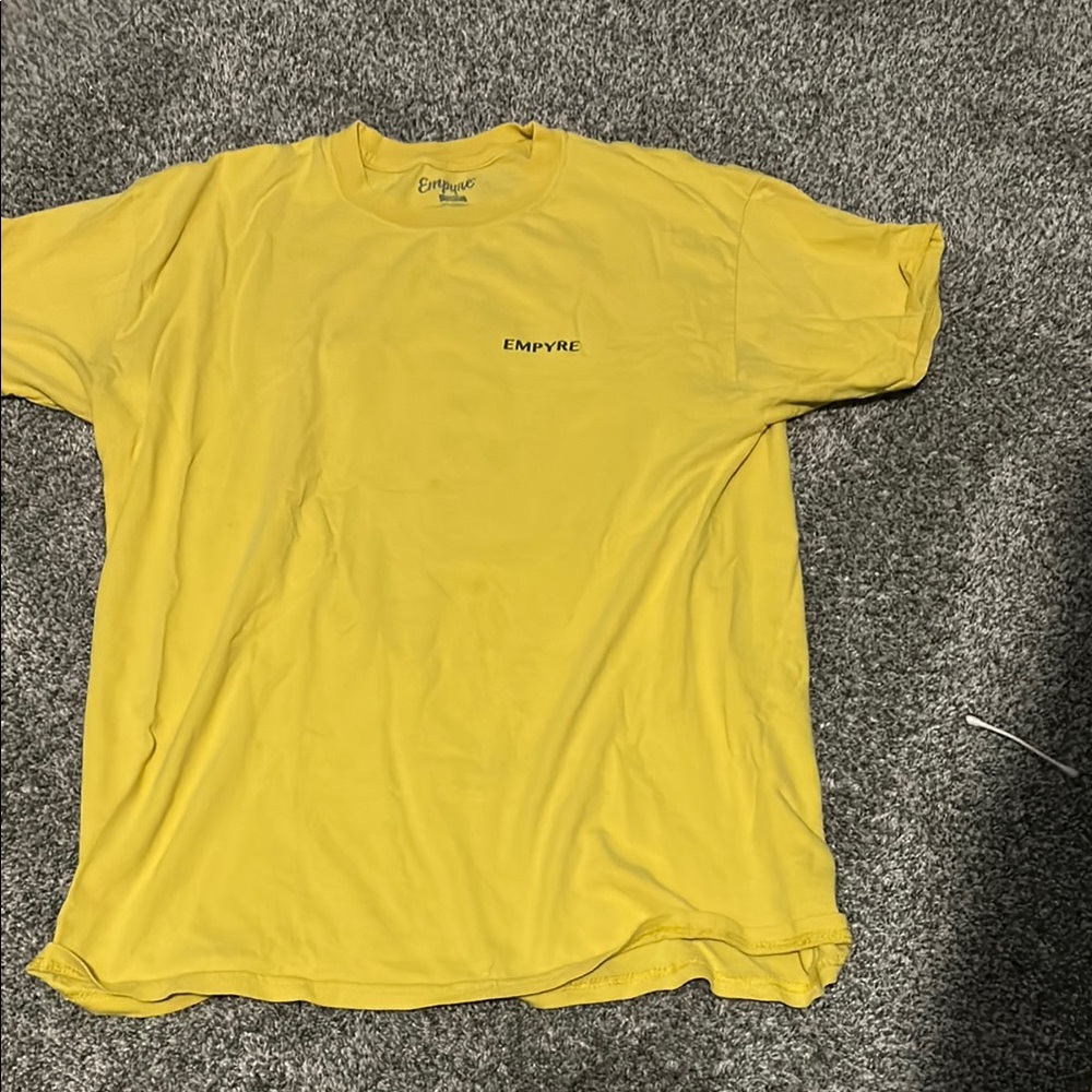 Empyre Yellow Short Sleeve Tee
